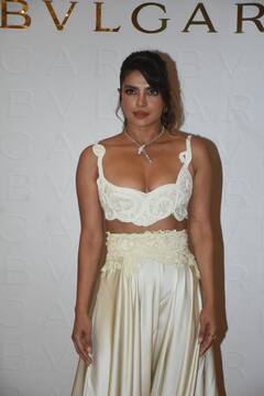 Priyanka Chopra Sizzles In White At An Event In Mumbai - See Pics
