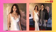 Yodha की स्क्रीनिंग पर व्हाइट ड्रेस में दिशा पाटनी ने लेवल किया सेट, सिद्धार्थ मल्होत्रा के साथ दिए जमकर पोज