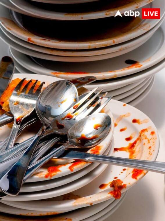 Vastu Tips: रात में जूठे बर्तन छोड़कर सोना चाहिए या नहीं? जानें यहां