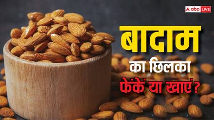 Almonds: खाली पेट भिगोए हुए बादाम खाना अच्छा होता है, लेकिन क्या इसके छिलके उतारना जरूरी है? Almonds: खाली पेट भिगोए हुए बादाम खाना अच्छा होता है, लेकिन क्या इसके छिलके उतारना जरूरी है?