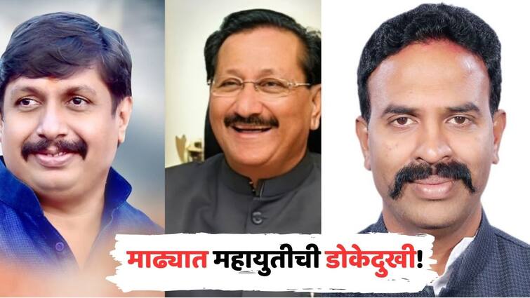 Dhairyasheel Mohite Patil vs Ranjit Naik Nimbalkar Madha Lok Sabha Election 2024 marathi news मोहिते पाटलांच्या नाराजीनंतर निंबाळकरांचं तिकिट जाणार? भाजप संकटमोचकाच्या वक्तव्यानं माढ्यात चर्चा