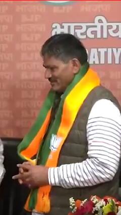 पूर्व कांग्रेस नेता राजेंद्र भंडारी बीजेपी में हुए शामिल | abp shorts