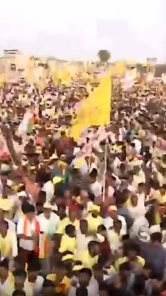 आंध्र प्रदेश में मोदी को देखने लाइट हाउस पर चढ़ गए लोग | abp news