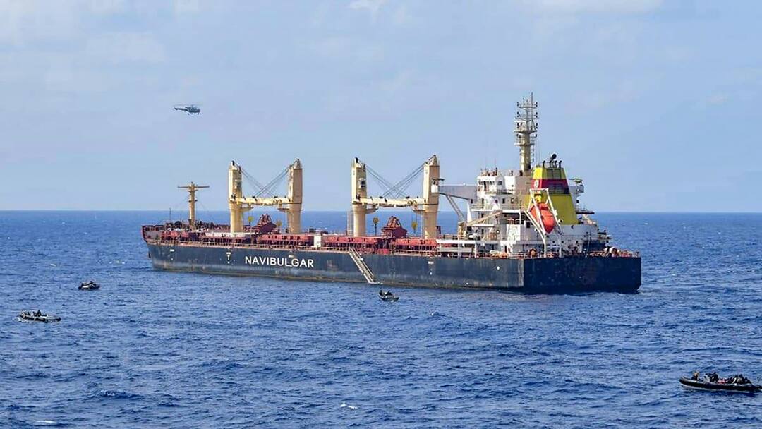 IAF Carries Out Precision Airdrop To Assist Navy Rescue Crew Members Of Hijacked Ship In Arabian Sea Video WATCH: IAF Carries Out Precision Airdrop To Assist Navy Rescue Crew Members Of Hijacked Ship In Arabian Sea