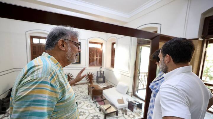 The yatra, initiated amidst the turmoil in Manipur on January 14, concluded its 63rd day on Saturday upon entering Mumbai, striving to amplify the message of 'nyay' (justice) while engaging with ordinary citizens along the route. (Image Source: PTI Images)