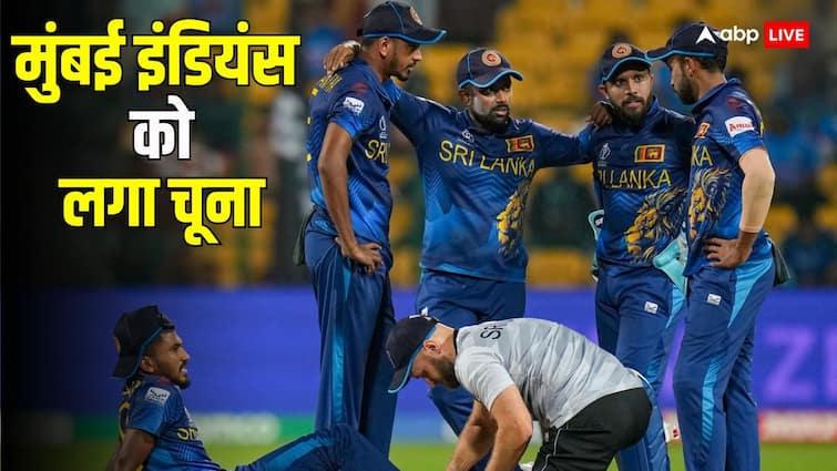 Sri Lanka Bowler Dilshan Madushanka injury may will be ruled out Mumbai Indians IPL 2024 IPL 2024: मुंबई इंडियंस को लगा 4.60 करोड़ का चूना! आईपीएल से ठीक पहले चोटिल हुए दिलशान मदुशंका