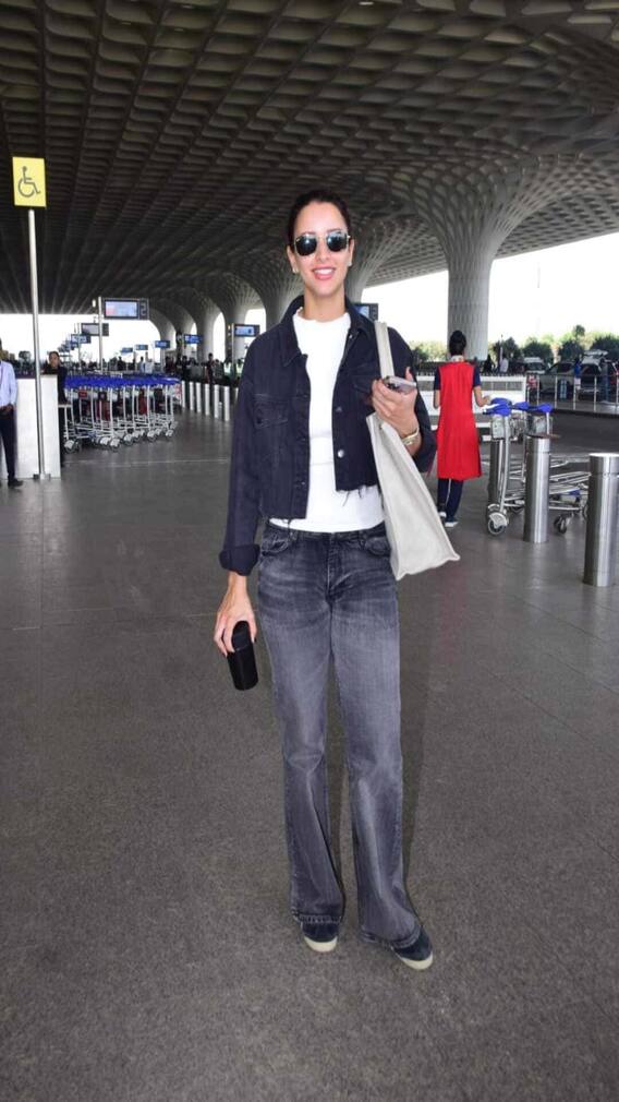Triptii Dimri Aces Casual Airport Look