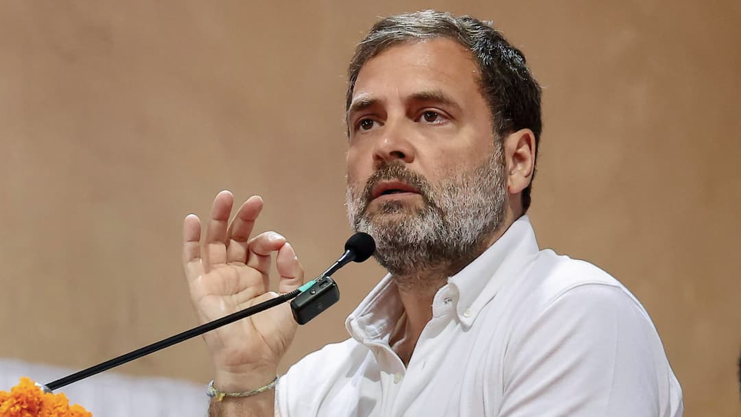 'BJP Doesn't Have Courage...': Rahul On Saffron Party MP's Remark To Amend Constitution 'BJP Doesn't Have Courage...': Rahul On Saffron Party MP's Remark To Amend Constitution