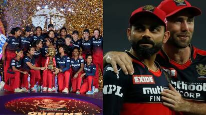 WPL 2024 netizens troll rcb mens team after womens team won wpl trophy RCB WPL: இதுக்கா 16 வருஷமா கஷ்டபடுறீங்க?  கோப்பையை வென்ற மகளிர் ஆர்சிபி அணி- ஆடவர் அணியை விமர்சிக்கும் மீம்ஸ்கள்