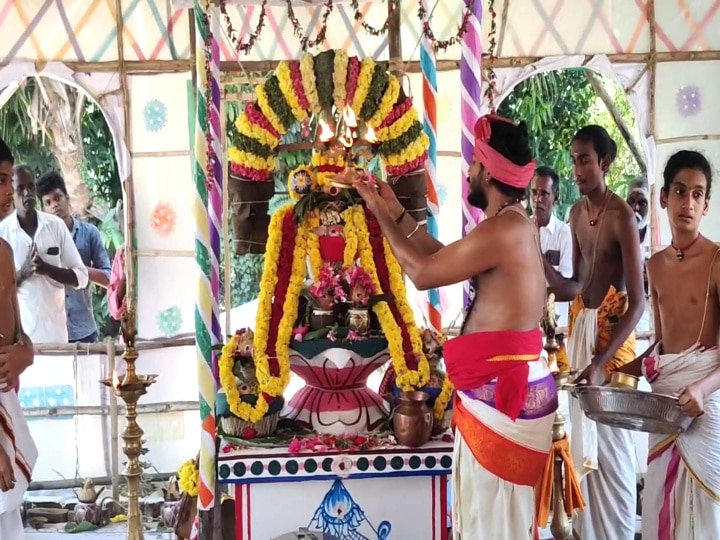 மணக்குடி நல்லநாயகி அம்மன் ஆலயத்தில் உலக நன்மை வேண்டி சிறப்பு சண்டி ஹோமம் - திரளான பக்தர்கள் வழிபாடு