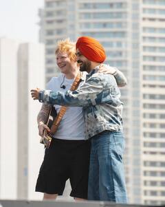 Diljit Dosanjh Shares Pics With Ed Sheeran From Mumbai Concert: 'Learnt So Much From Such A Beautiful Soul'