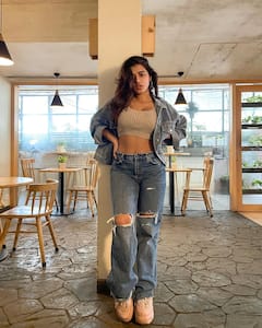 Ketika Sharma : డెనిమ్ జాకెట్​లో కేతిక శర్మ.. Throwback అంటూ ఘాటైన పిక్స్ షేర్ చేసిందిగా