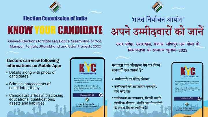 Lok Sabha Elections 2024 Election Commission India ECI Know Your Candidate KYC App Download How To Use Android iOS KYC App For Lok Sabha Elections 2024: How To Download And Use ECI's Know Your Candidate App On Your Mobile