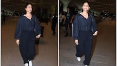 Suhana Khan Aces Chic Airport Look In Black; SEE PICS