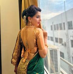 PHOTO: अभिनेत्री माधवी निमकरचा ग्लॅमरस अवतार; फोटो चर्चेत!