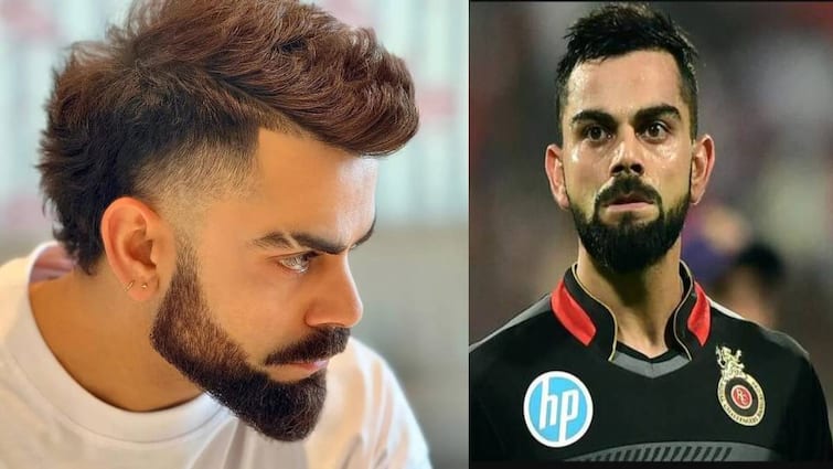 Virat Kohli New look before IPL 2024 first match RCB vs CSK marathi sports news Virat Kohli: आरसीबीचा पहिलाच सामना धोनीच्या सीएसकेविरुद्ध, आयपीएलपूर्वी विराटचा नवा लुक समोर, पाहा फोटो