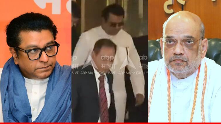 raj thackeray meet amit shaha delhi mns bjp alliance discussion on mumbai mahayuti seat sharing maharashtra marathi news update Raj Thackeray - Amit Shah Meet : दिल्लीत मोठ्या घडामोडी! मनसे-भाजप युती होणार, राज ठाकरेंची अमित शाहांसोबत खलबतं