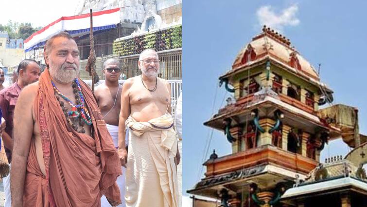 Sri Vijayendra Saraswati Shankaracharya Sami returning to Kanchi Sankara Mutt after two years - TNN ABPP 2 ஆண்டுகள் கழித்து காஞ்சி வரும் சங்கராச்சாரியார் ..! இரண்டு ஆண்டுகள் எங்கே சென்றார் ?