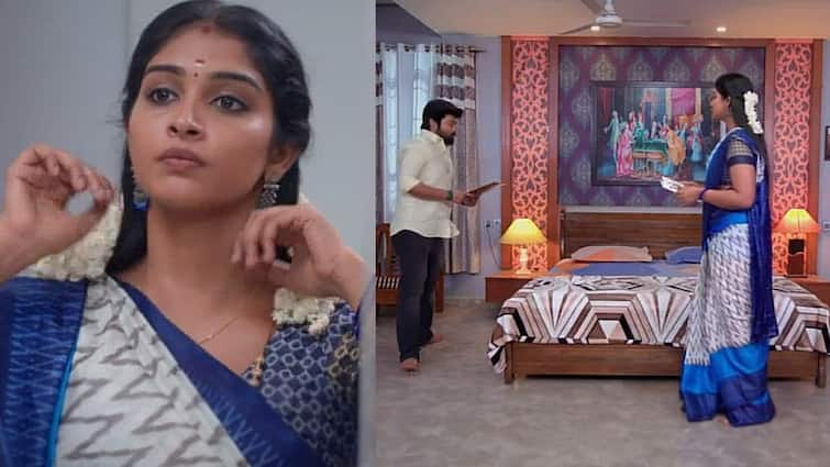 karthigai deepam serial today zee tamil written update 19th march Karthigai Deepam: ரியாவுடன் ஆனந்த்.. கல்யாணத்தை நிறுத்த தீபா செய்ய போவது என்ன? கார்த்திகை தீபம் அப்டேட்!