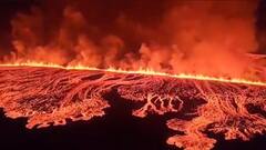 Iceland Volcano Spews Lava In Fourth Eruption Since December. IN PICS