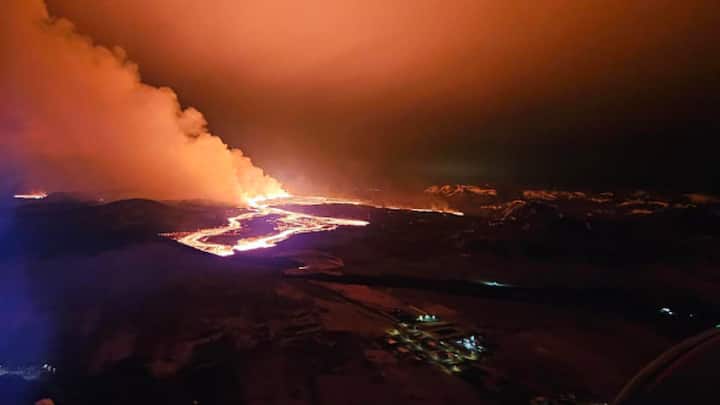 Volcanic outbreaks in the Reykjanes peninsula are typically fissure eruptions, which tend not to cause large explosions or significant dispersal of ash into the stratosphere. (Photo: Getty)