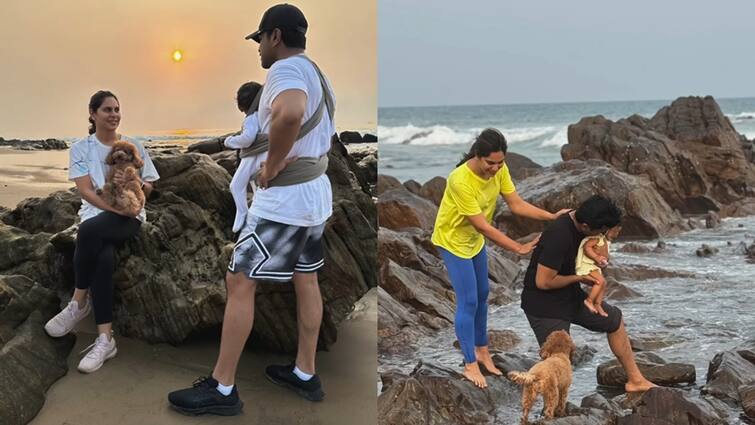 Ram Charan Wife Upasana Shared Daughter Klin Kaara First Beach Experience Video Ram Charan Play With Daughter: వైజాగ్‌ బీచ్‌లో కూతురు క్లింకారతో చరణ్‌ సందడి - కనువిందు చేస్తున్న వీడియో