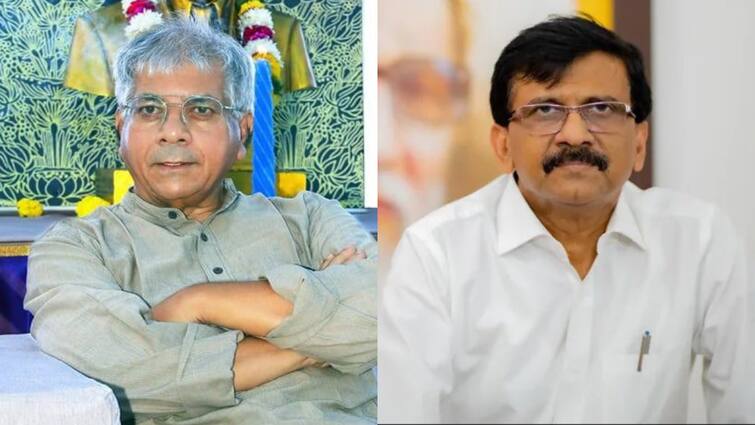 Prakash Ambedkar criticises Sanjay raut Vanchit Bahujan Aaghadi VBA President press conference in Akola mahavikas aghadi seat sharing maharashtra politics news राऊतांनी आम्हाला शहाणपण शिकवू नये, प्रकाश आंबेडकरांची संजय राऊतांवर जळजळीत टीका