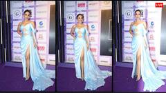 ऑफ शोल्डर थाई हाई स्लिट गाउन में Kiara Advani ने दिखाया ग्लैमरस अंदाज, एक्ट्रेस की अदाओं पर दिल हारे फैंस