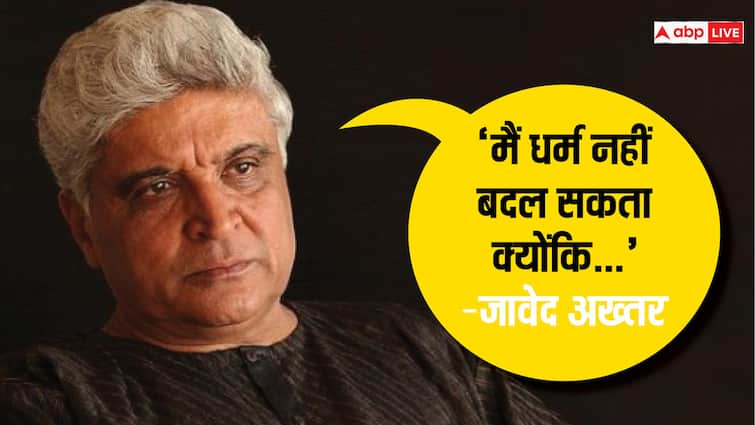 Why can’t Javed Akhtar become a Hindu?  Do not follow Islamic rules