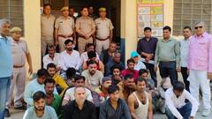 भयमुक्त चुनाव करने के लिए 6 जिलों में पुलिस का 'ऑपरेशन निर्भय', पकड़े गए 1001 अपराधी