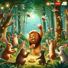 अगर जंगल में शराब पार्टी करते शेर, जिराफ, चीता तो कैसा रहता माहौल... AI ने तस्वीरों से दिखाया सीन