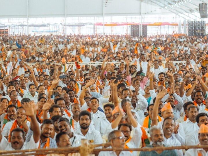 BJP Meeting: பிரம்மாண்ட பாஜக பொதுக்கூட்டம்: பிரபலங்கள் பேசியது இதுதான்!