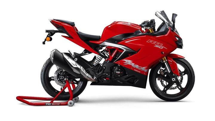 டிவிஎஸ் Apache RR310 - இதன் விலை ரூ.3.23 லட்சம்