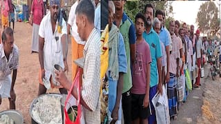 மலை போல் கிடா கறி..! விடிய விடிய அணையாமல் எரிந்த அடுப்பு.. ஆண்கள் மட்டுமே பங்கேற்ற கறி விருந்து