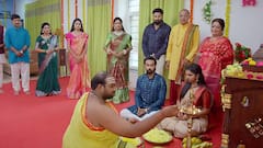 ‘బ్రహ్మముడి’ సీరియల్‌ : హారతి కిందపడేసిన అపర్ణ – పూజ మధ్యలొ వెళ్లిపోయిన రాజ్‌