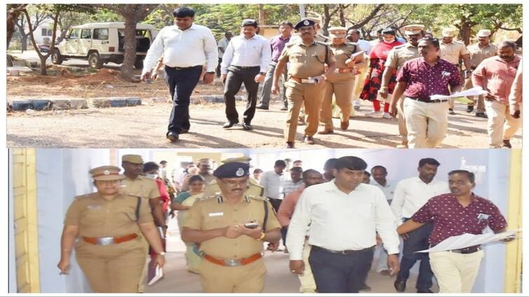 Tirunelveli news Returning Officer inspects election counting centre in Nellai - TNN நெல்லையில் வாக்கு எண்ணும் மையத்தை ஆய்வு செய்த தேர்தல் அதிகாரி