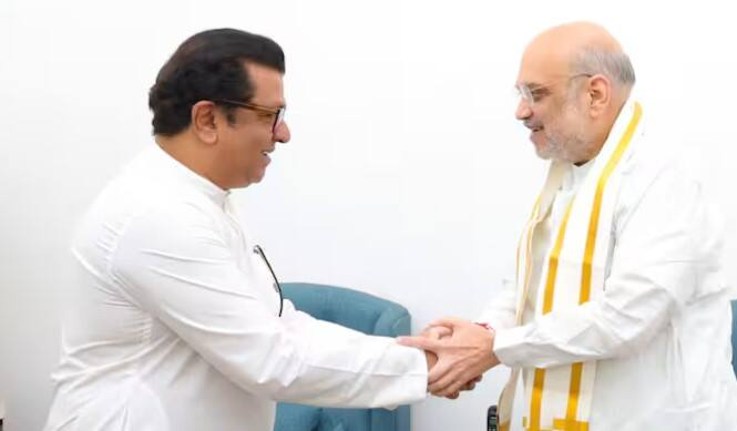 રાજ ઠાકરે સોમવારે દિલ્હી પહોંચ્યા હતા. આ પછી મંગળવારે સવારે ભાજપના મહાસચિવ વિનોદ તાવડે ઠાકરેને મળ્યા હતા. અમિત શાહ સાથેની મુલાકાત દરમિયાન રાજ ઠાકરેના પુત્ર અમિત ઠાકરે પણ હાજર હતા.