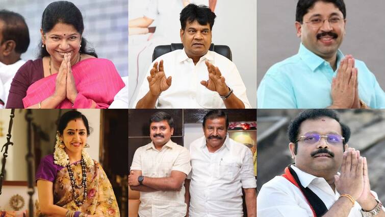 DMK Successor Candidates Lok Sabha Election 2024 Tamil Nadu DMK Candidates full details here DMK Candidates: தி.மு.க. வேட்பாளர்களில் இத்தனை பேர் வாரிசுகளா? பட்டியலை நீங்களே பாருங்க!