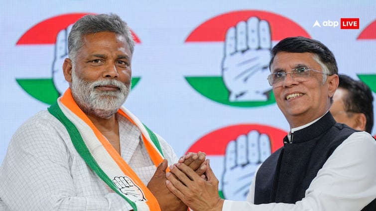 Pappu Yadav Jan Adhikar Party merge with Congress in Bihar Lok Sabha Election 2024 पप्पू यादव की पार्टी का कांग्रेस में विलय, इस सीट से लड़ सकते हैं चुनाव