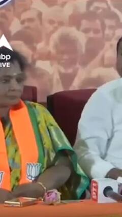 बीजेपी में शामिल हुई पूर्व राज्यपाल तमिलिसाई सुंदरराजन | abp news