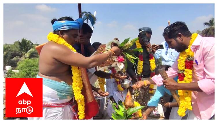 Mayiladuthurai kuthalam ramachandra swamy temple Kumbabishegam festival - TNN 600 ஆண்டுகள் பழமையான ஸ்ரீ ராமச்சந்திர சுவாமி கும்பாபிஷேகம் விழா - ஆயிரக்கணக்கான பக்தர்கள் வழிபாடு