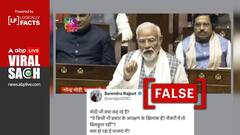 Lok Sabha Polls: PM Modi Did Not 'Oppose Reservation' In Parliament Speech; Viral Video Is Edited