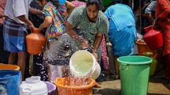 Bengaluru Water Crisis: सड़कों पर पानी के टैंकर और बाल्टियां हाथ में लिए लोगों की लंबी लाइनें, देखें वॉटर शॉर्टेज ने कैसे बदल दी IT सिटी बेंगलुरु की तस्वीर