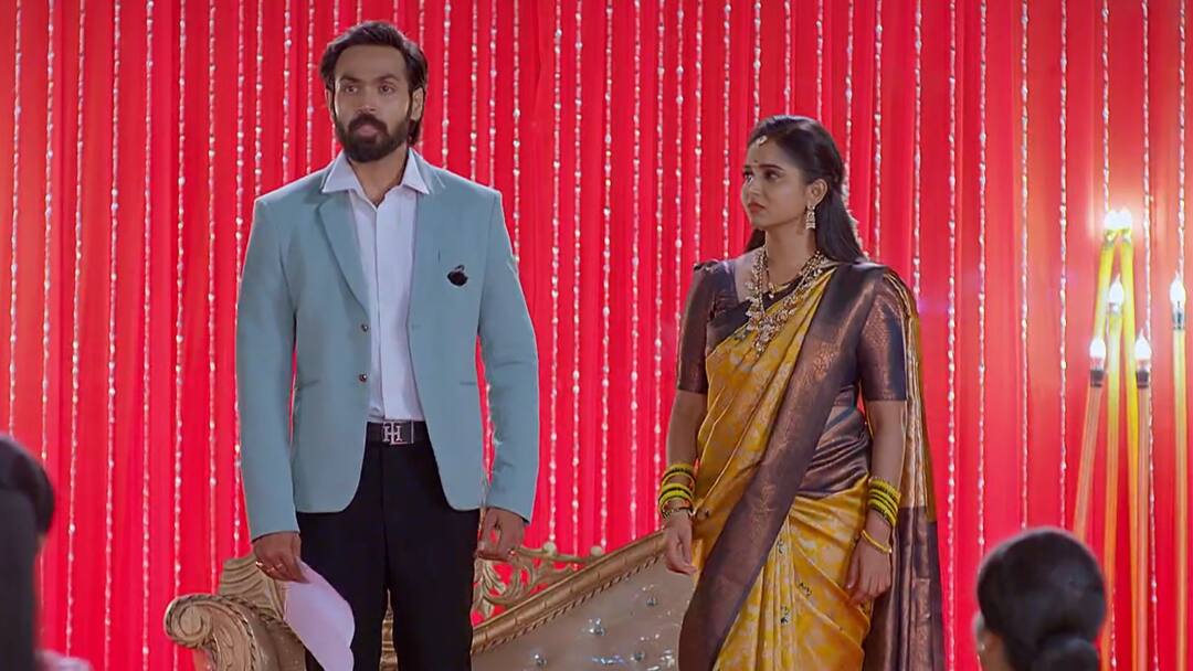 brahmamudi serial today episode March 20th written update Brahmamudi Serial Today March 20th: ‘బ్రహ్మముడి’ సీరియల్‌ : విడాకుల పేపర్స్‌ చించేసిన రాజ్‌ - కేక్‌ కిందపడేసిన కళ్యాణ్‌