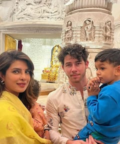 Priyanka Chopra Shares Pictures From Ayodhya As She Visits Ram Mandir With Nick Jonas And Malti Marie