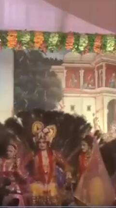 होली के उत्सव पर झूम उठी श्री कृष्ण जन्मभूमि | abp news