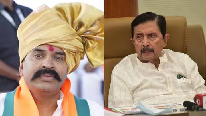 Ramraje Naik Nimbalkar to announce political decision on madha lok sabha election Ranjit Naik Nimbalkar vs Dhairyasheel Mohite Patil maharashtra politics marathi  Madha : रामराजे निंबाळकरांचं ठरलं! भाजपला साथ की मोहिते पाटलांना हात? उद्या माढ्याची दिशा ठरणार