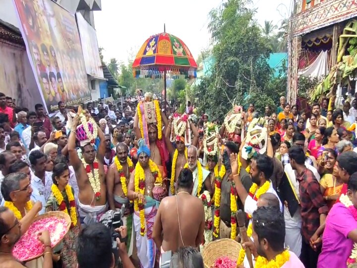 600 ஆண்டுகள் பழமையான ஸ்ரீ ராமச்சந்திர சுவாமி கும்பாபிஷேகம் விழா - ஆயிரக்கணக்கான பக்தர்கள் வழிபாடு