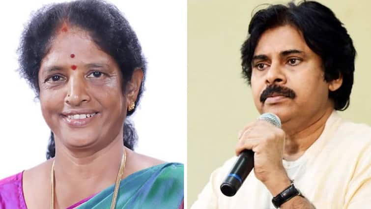 YCP strong counter to Janasena chief Pawan Kalyan comments on pithapuram assembly constituency candidate Vanga Geeta YCP Vs Janasena At Pithapuram: పవన్‌కు ఓనమాలు రాకముందే వంగా గీత రాజకీయాల్లో ఉన్నారు- జనసేనాని వ్యాఖ్యలకు వైసీపీ కౌంటర్