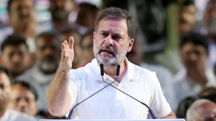 Rahul Gandhi Alleges Criminal Action Against Congress By PM Modi Election Commission Cites Frozen Bank Accounts 'Can't Afford Railway Tickets': Rahul Gandhi Attacks PM Modi For 'Criminal Action' On Congress